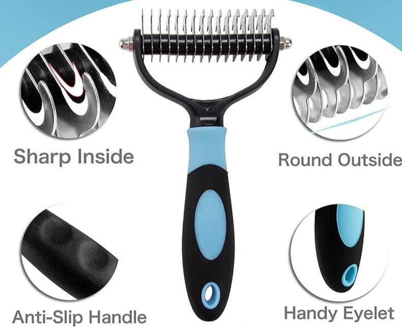 "FurFusion ProGlide a escova 2 em 1