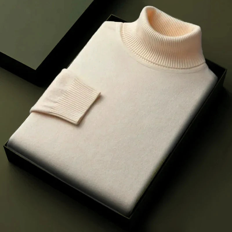 Camisola Gola Alta de Luxo – Sofisticação e Calor num Só Produto shopjponline.com