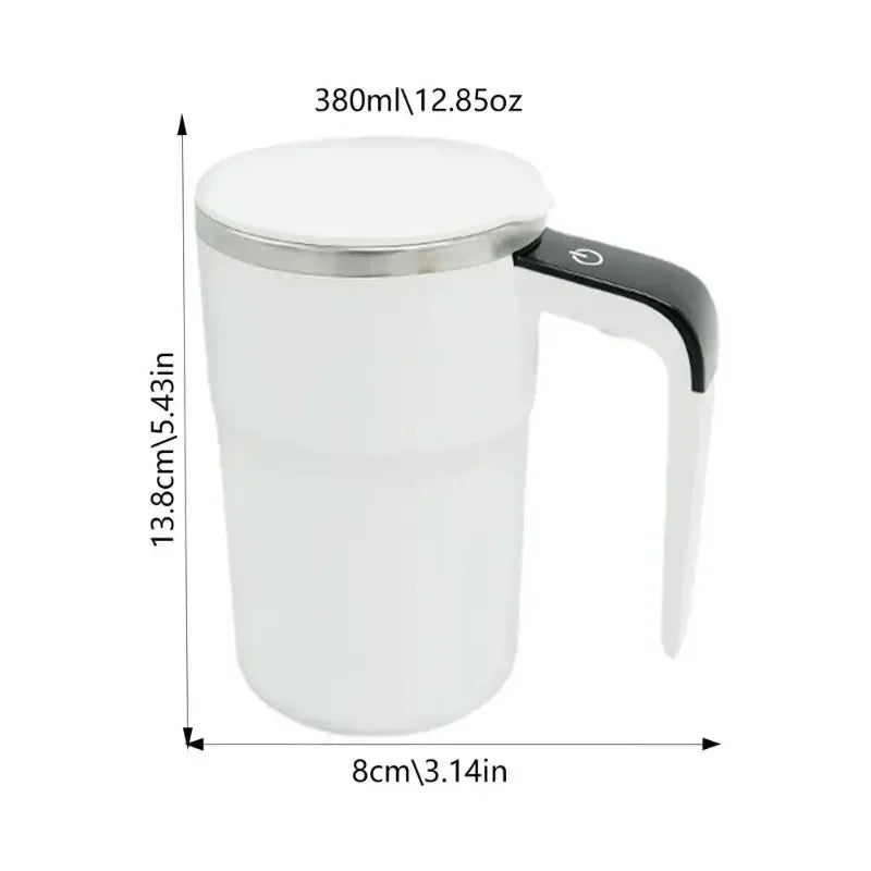 Copo Smart Térmico 380ML - Mistura Automática e Recarga USB shopjponline.com