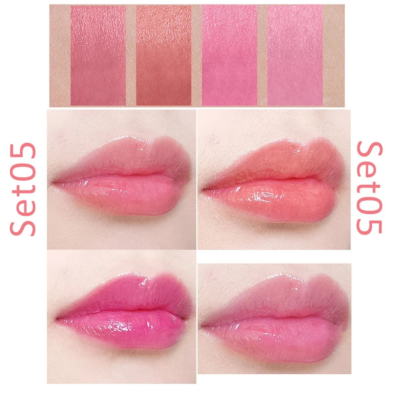 Lábios de Seda - Coleção de Batons 4 Cores shopjponline.com