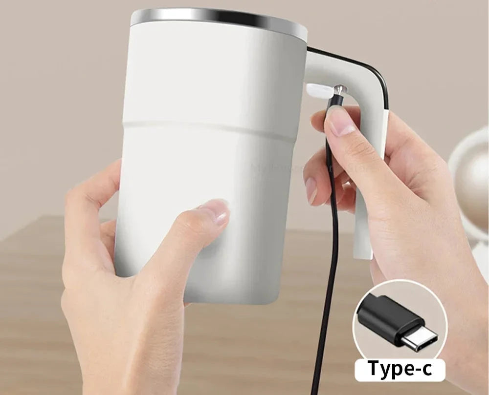Copo Smart Térmico 380ML - Mistura Automática e Recarga USB shopjponline.com