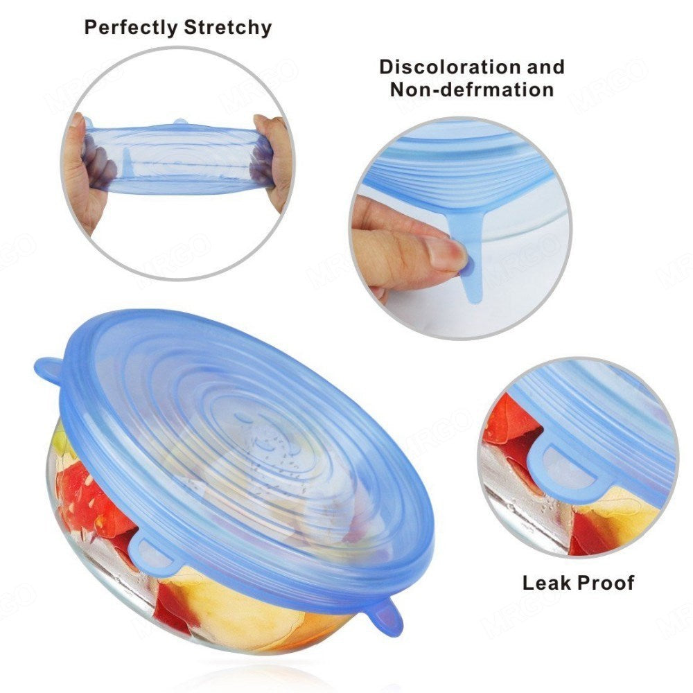 "SiliconeFlex: Conjunto 6 em 1 de Tampas Adaptables de Silicone - Soluções Frescas para sua Cozinha!"Espero que goste dessa opção! Caso precise de mais aju shopjponline.com