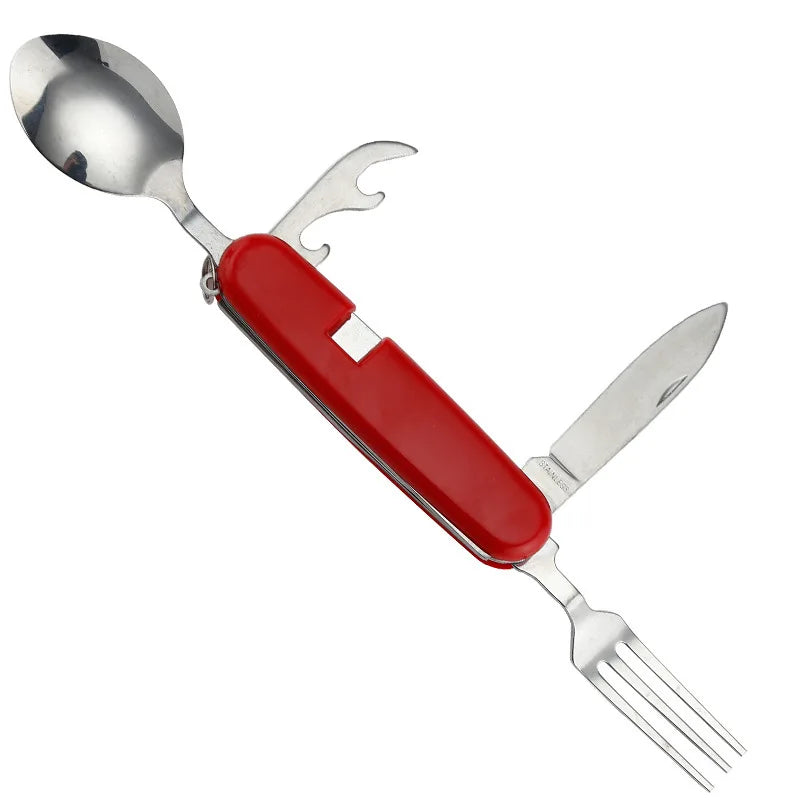 Kit Versátil Inox 4 em 1 p/ Piquenique & Viagens shopjponline.com