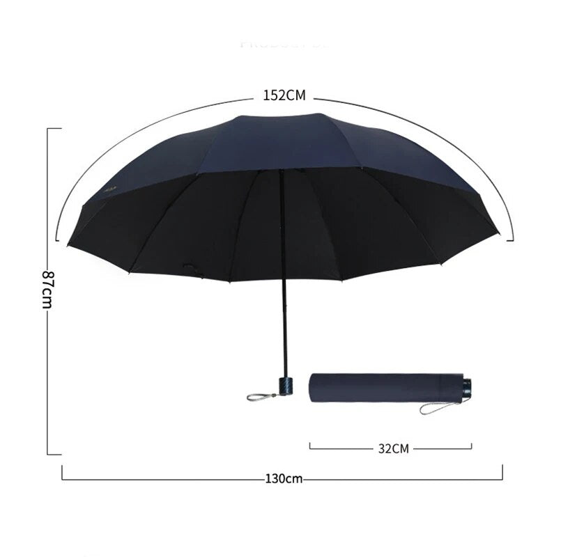 Guarda-Chuva Espaçoso e Resistente ao Vento para Toda a Família - UBY28 shopjponline.com