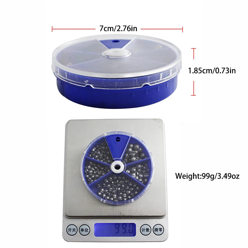 Kit Precisão de Pesca: Chumbadas Balanceadas - Exploração Garantida nas Águas shopjponline.com