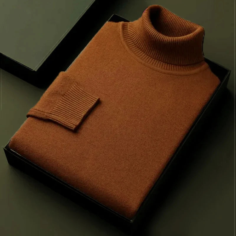 Camisola Gola Alta de Luxo – Sofisticação e Calor num Só Produto shopjponline.com