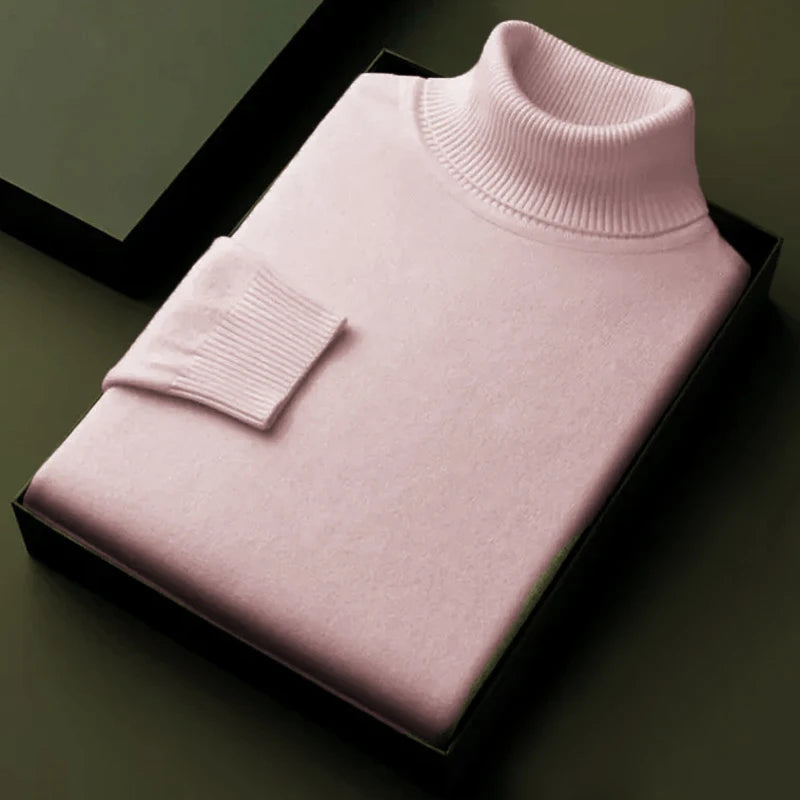 Camisola Gola Alta de Luxo – Sofisticação e Calor num Só Produto shopjponline.com