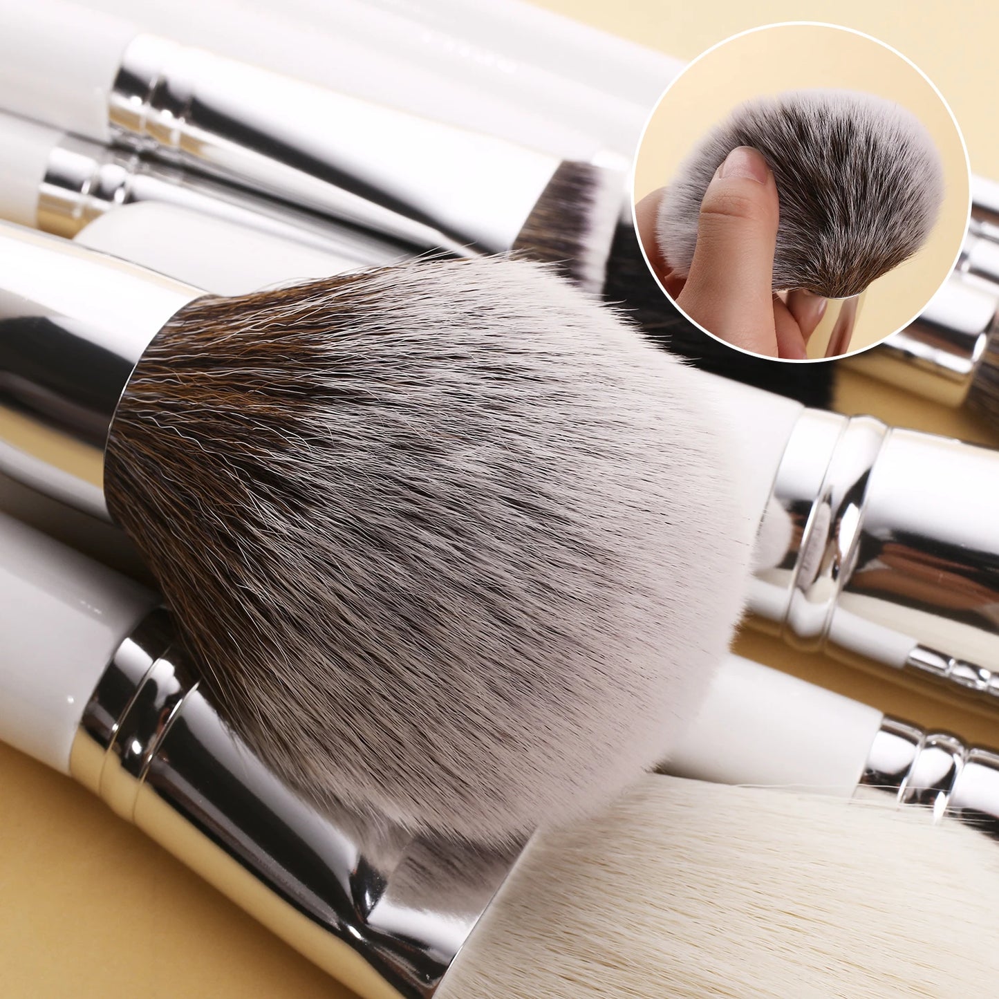 Coleção de Pincéis BEILI - 24 Ferramentas de Maquilhagem em Cabelo de Cabra Natural shopjponline.com