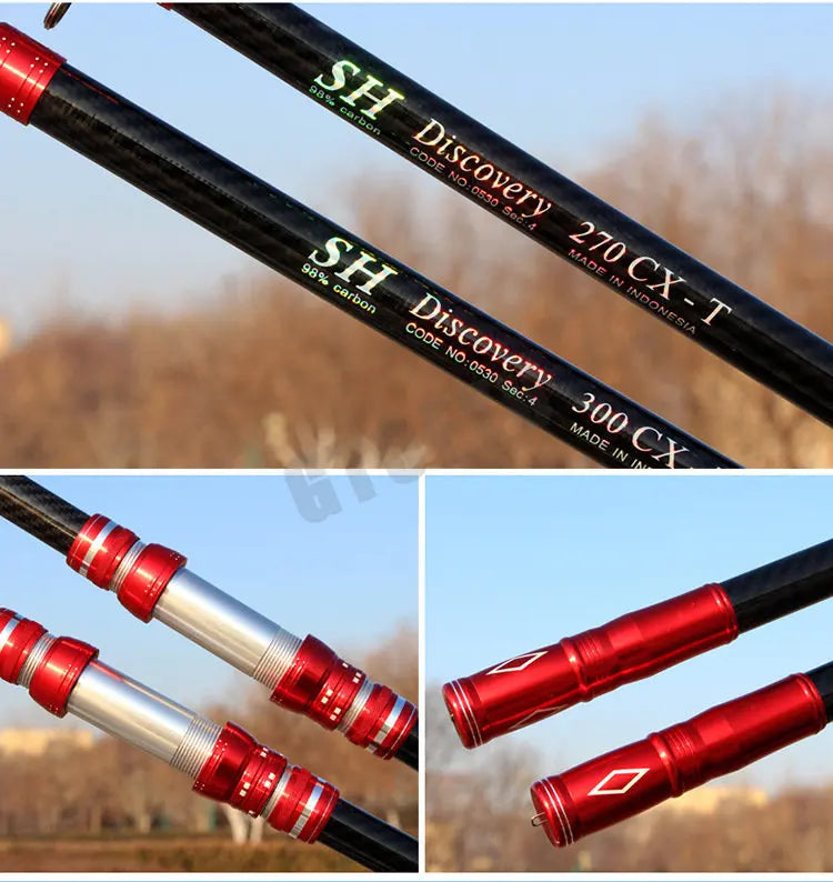 Vara de Pesca Telescópica Oceânica - Poder Surpreendente 5-300g shopjponline.com