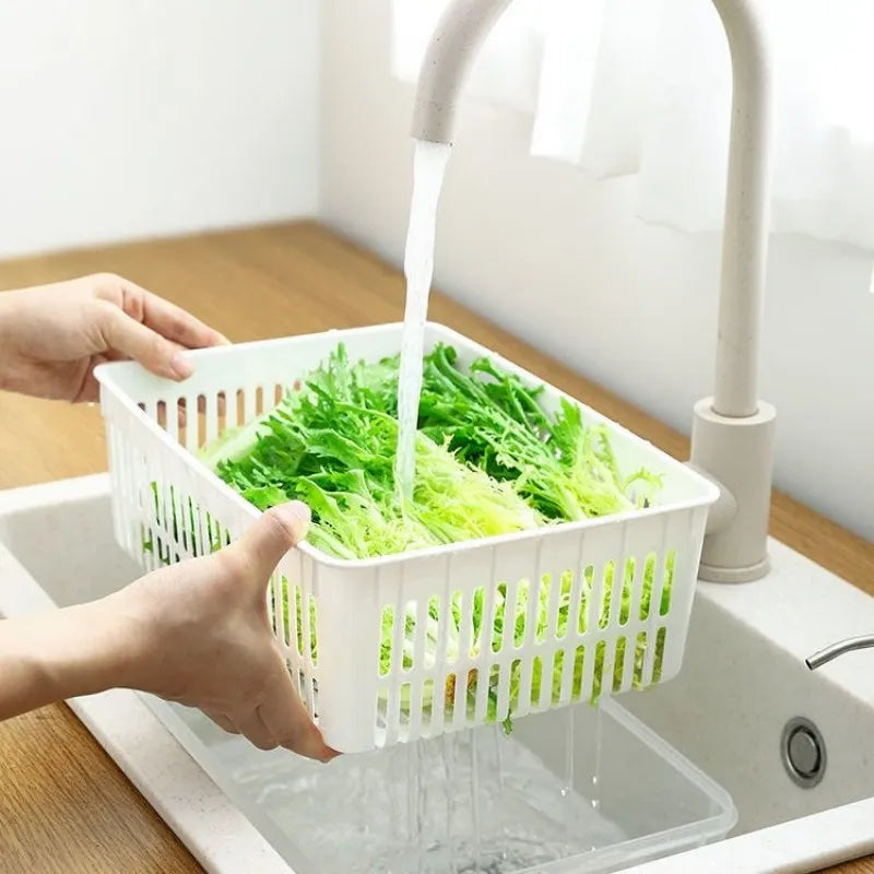 Cestas de Arrumação Frigorífico para Legumes e Frutas Frescas shopjponline.com