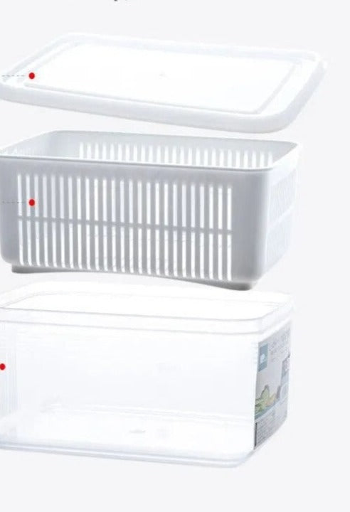 Cestas de Arrumação Frigorífico para Legumes e Frutas Frescas shopjponline.com