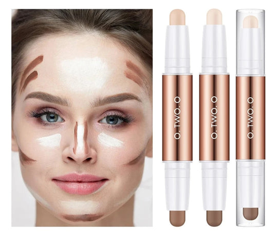 O.TWO.O Contour Stick 2-em-1 - Caneta de Contorno e Iluminador à Prova de Água shopjponline.com
