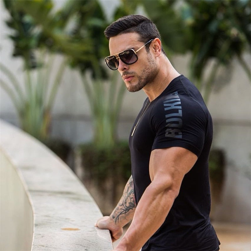 Camiseta de Compressão Masculina de Última Geração para Corrida e Ginásio shopjponline.com