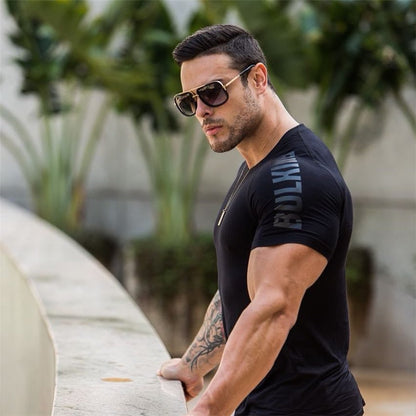 Camiseta de Compressão Masculina de Última Geração para Corrida e Ginásio shopjponline.com
