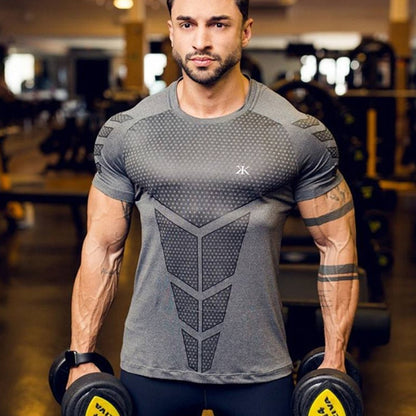 Camiseta de Compressão Masculina de Última Geração para Corrida e Ginásio shopjponline.com