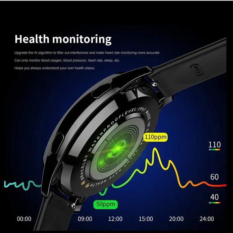 "PulseGuard Pro - O Smartwatch Inteligente com Monitoramento de Saúde e Chamadas Bluetooth!" shopjponline.com