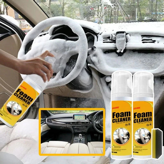Espuma Limpadora Multiuso Anti-Envelhecimento - Renove e Proteja seu Carro e Casa shopjponline.com
