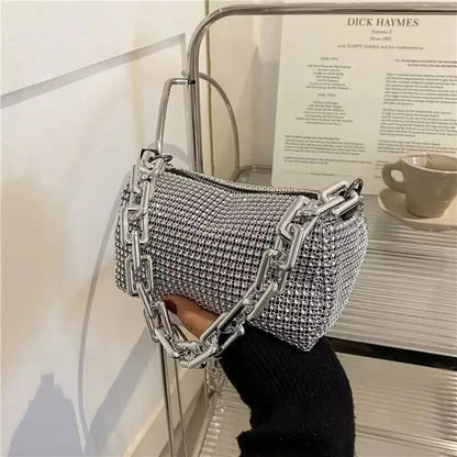 Mini Luxo – Bolsa com Brilhos Allover shopjponline.com
