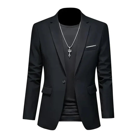 "Fato Slim Fit Outono - Luxo Leve e Elegância Versátil shopjponline.com