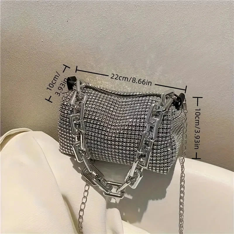 Mini Luxo – Bolsa com Brilhos Allover shopjponline.com