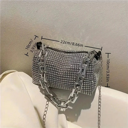 Mini Luxo – Bolsa com Brilhos Allover shopjponline.com