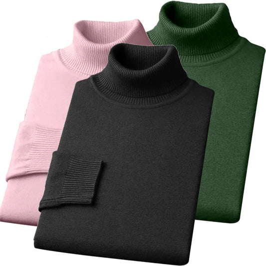 Camisola Gola Alta de Luxo – Sofisticação e Calor num Só Produto shopjponline.com