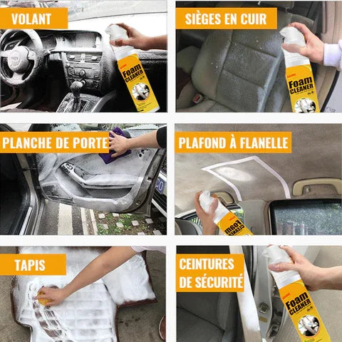 Espuma Limpadora Multiuso Anti-Envelhecimento - Renove e Proteja seu Carro e Casa shopjponline.com