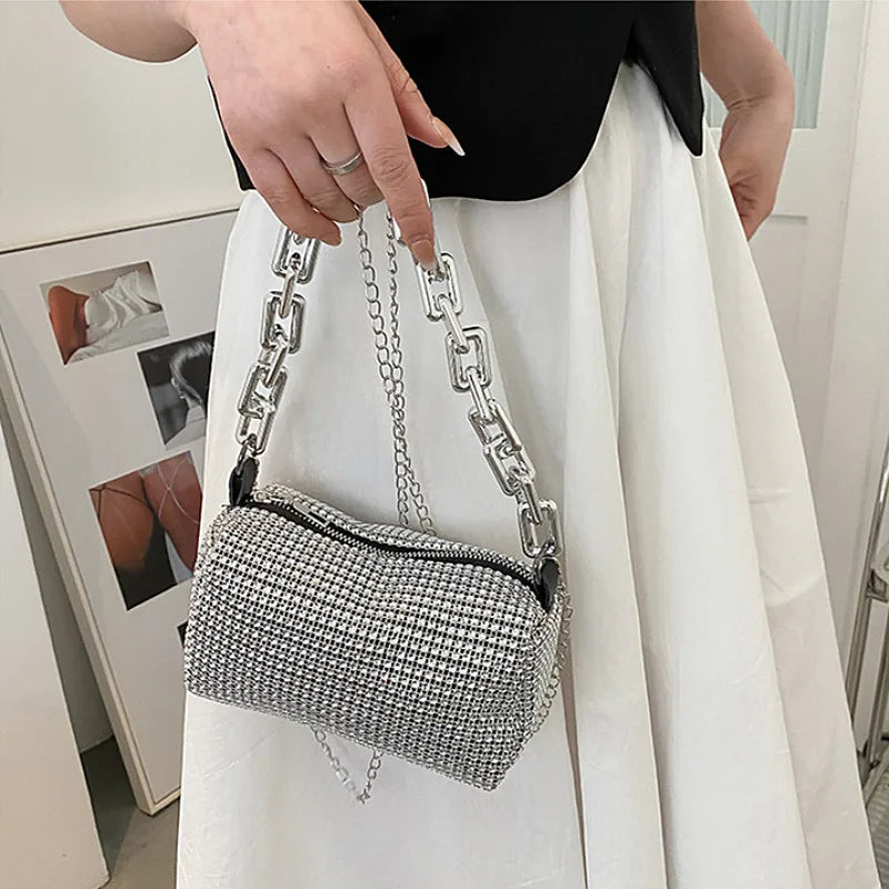 Mini Luxo – Bolsa com Brilhos Allover shopjponline.com