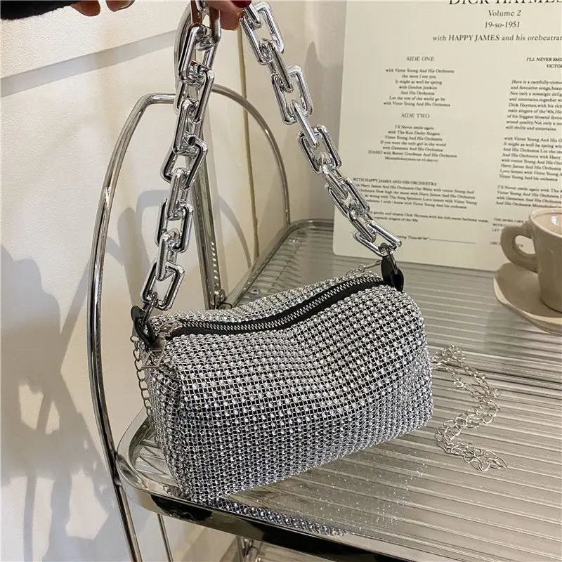 Mini Luxo – Bolsa com Brilhos Allover shopjponline.com