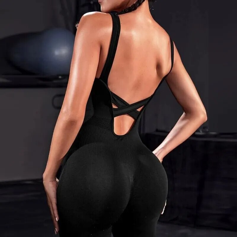 Bodysuit Sensual e Elegante com Costas Descobertas - Rompers de Luxo para Mulheres shopjponline.com