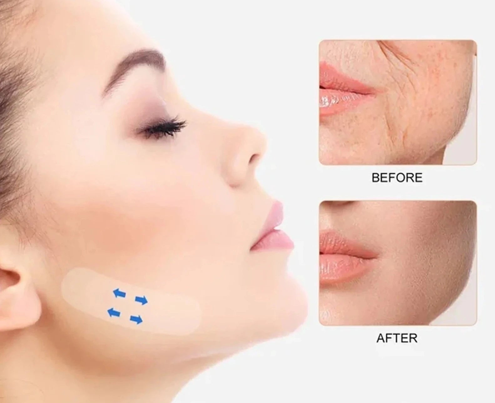 Fitas Elevadoras V-Face Invisíveis shopjponline.com