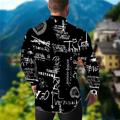 Nova Tendência: Camisa Homem XL - Branco/Preto shopjponline.com