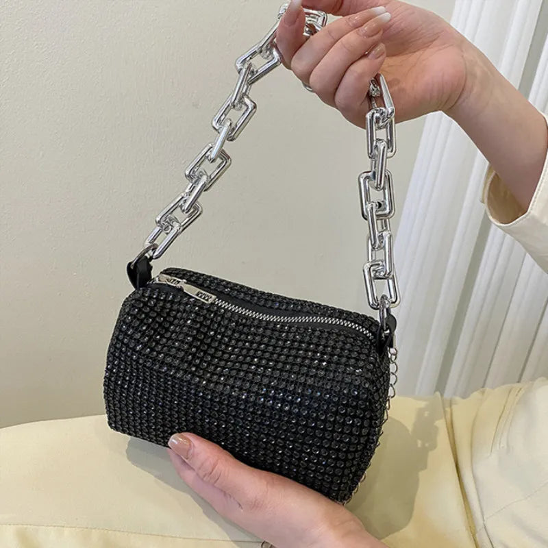 Mini Luxo – Bolsa com Brilhos Allover shopjponline.com