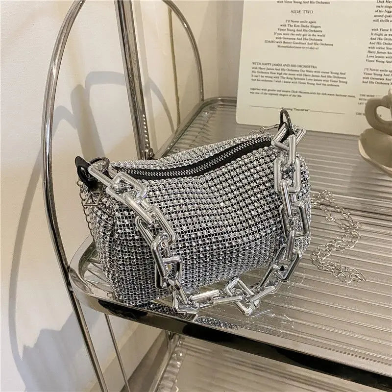 Mini Luxo – Bolsa com Brilhos Allover shopjponline.com