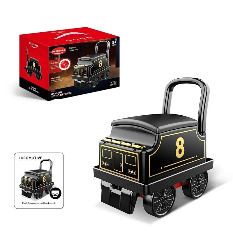 Clássico Modelo Ferroviário com Carruagem Transportadora. Uma Experiência Divertida e Educativa para os Pequenos Viajantes shopjponline.com