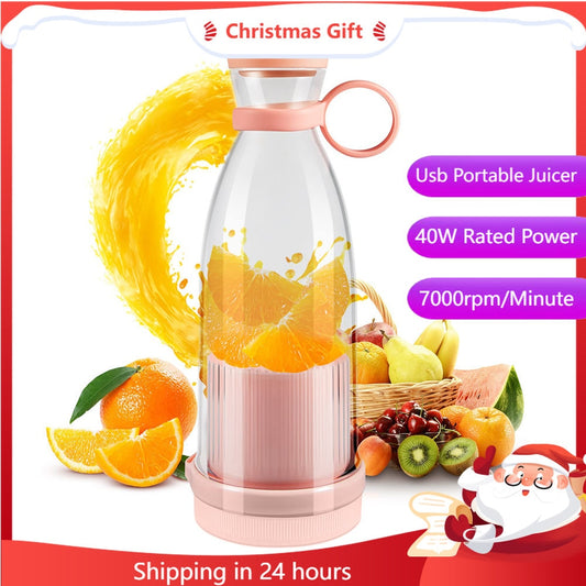 FruitFusion Express: Liquidificador Elétrico de Suco Portátil USB shopjponline.com