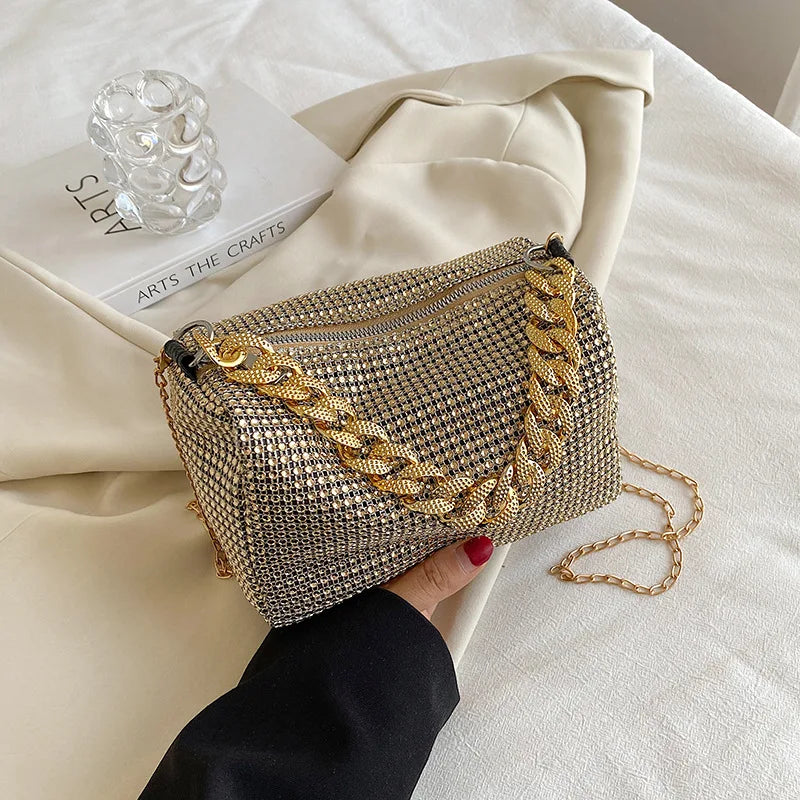 Mini Luxo – Bolsa com Brilhos Allover shopjponline.com