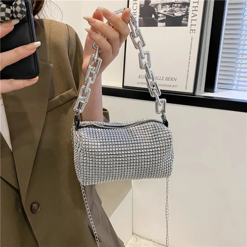 Mini Luxo – Bolsa com Brilhos Allover shopjponline.com