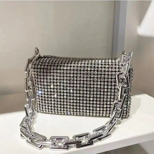 Mini Luxo – Bolsa com Brilhos Allover shopjponline.com